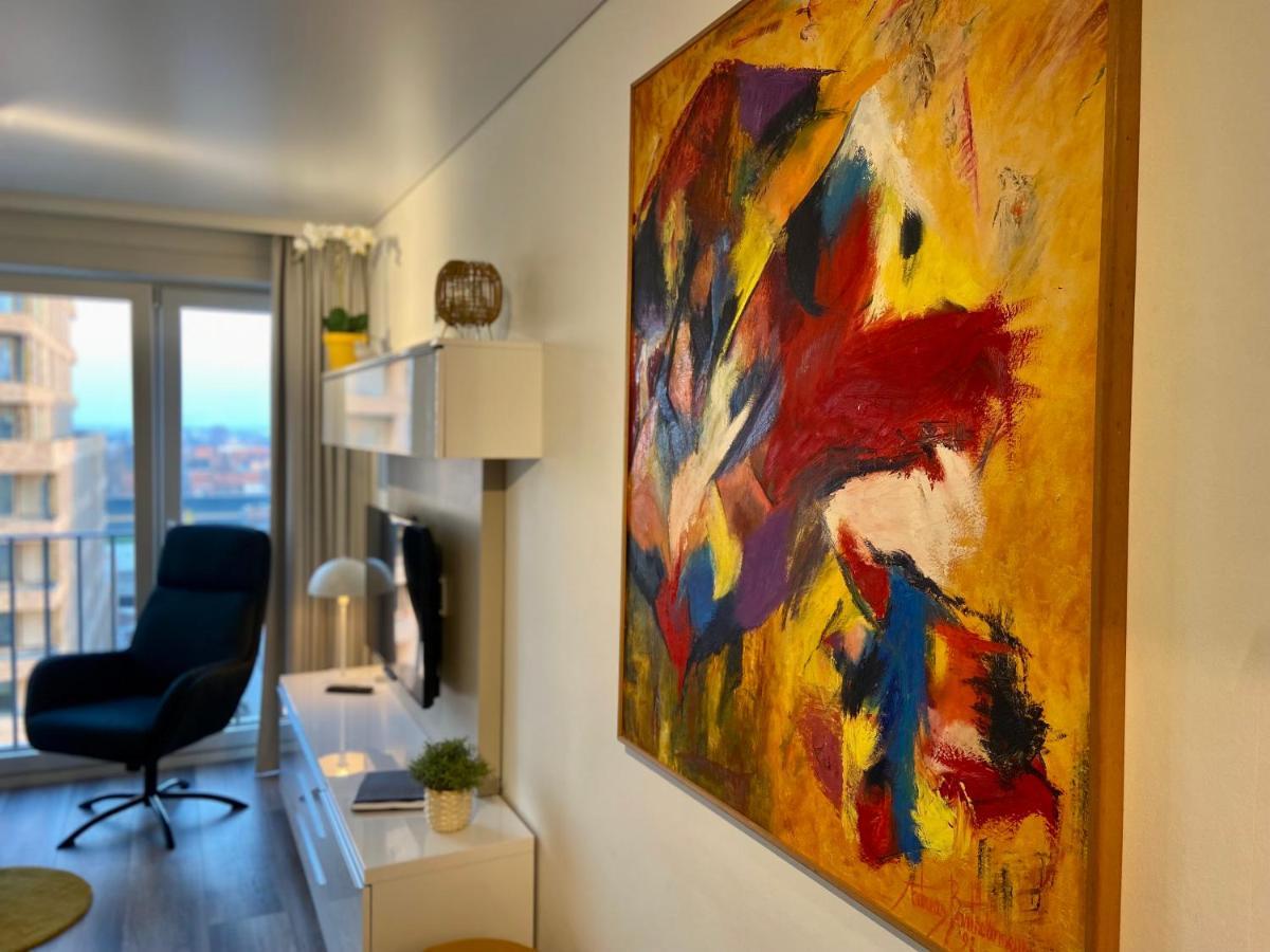 Moderne Studio Aan Zee Apartment Oostende Exterior foto